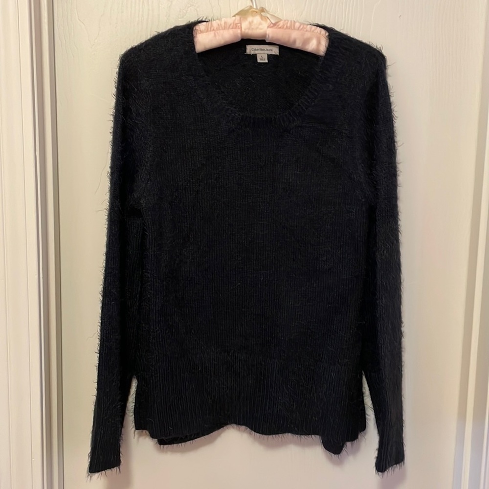 Calvin Klein BLK Sweater L